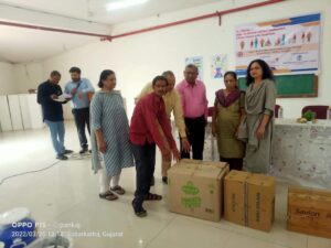 Organized a Camp on date 25-03-2022 in our Hospital by "Blind People's Association Ahmedabad" & "Shri K.K Shah Sabarkantha Aarogya Mandal" Vatrak Bayad. For Distribution of Assistive Device and Self- Employment Kits to persons with Disabilities Donated by "kokilaben Charitable Trust.